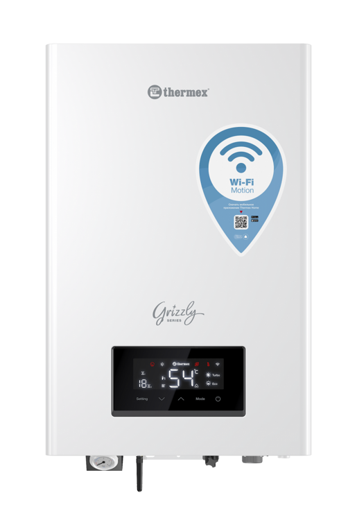 Котел электрический настенный Thermex Grizzly 5-12 Wi-Fi одноконтурный