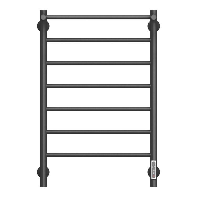 Полотенцесушитель Royal Thermo Classic black П7 500х800 электро (new встроен. диммер)