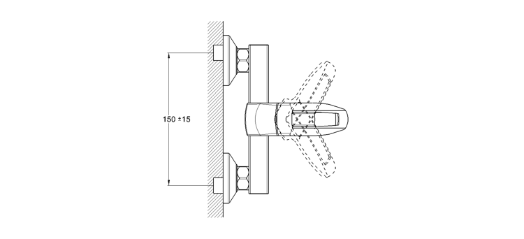 Смеситель для душа G.Lauf LOF5-A033