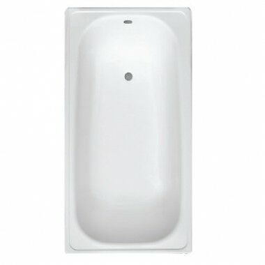Ванна стальная эмалированная WHITE WAVE 150 х 75см, белая, "Classic"