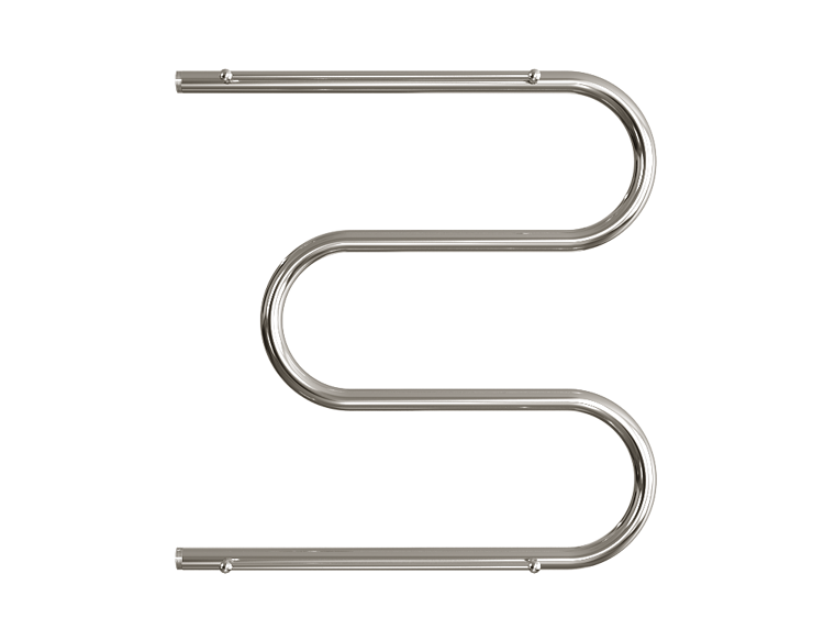 Полотенцесушитель ДВИН M 50/50 c полкой Водяной 3/4" К0  Полированный