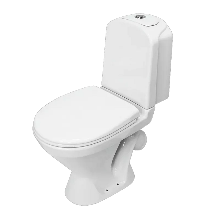 Унитаз напольный Sanita Luxe Classic TM с сиденьем микролифт CSCSLCC01060611 белый