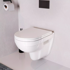 Унитаз подвесной Sanita Luxe Best DM с сиденьем микролифт BSTSLWH0104 белый