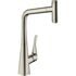 Смеситель для кухни Hansgrohe Metris Select 14857800 сталь