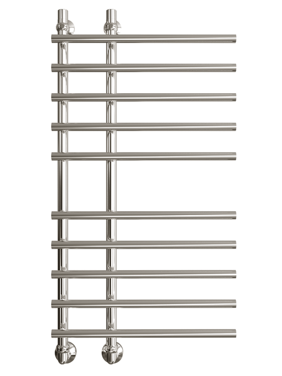 Полотенцесушитель ДВИН L Primo 100/15 Водяной полн.ширина 55 см 1"-3/4"-1/2" К3 Полированный
