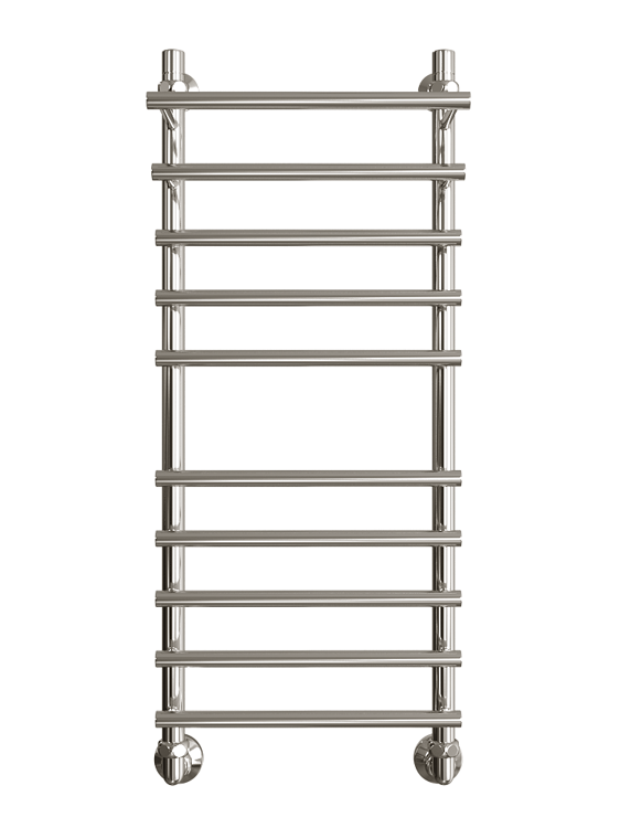 Полотенцесушитель ДВИН F Primo 100/40 Водяной 1"-3/4"-1/2" К3 Полированный