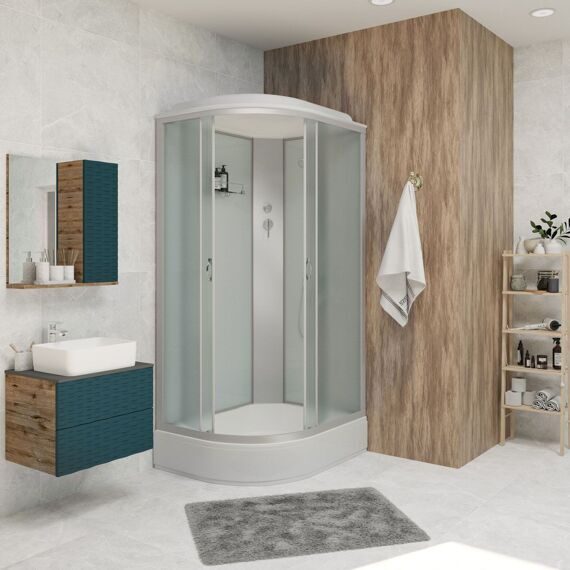 Кабина душевая Niagara Classic NG 33084R правая матовое стекло