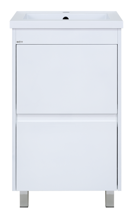 Алиса - 50 тумба 1 ящ. напольная белая эмаль