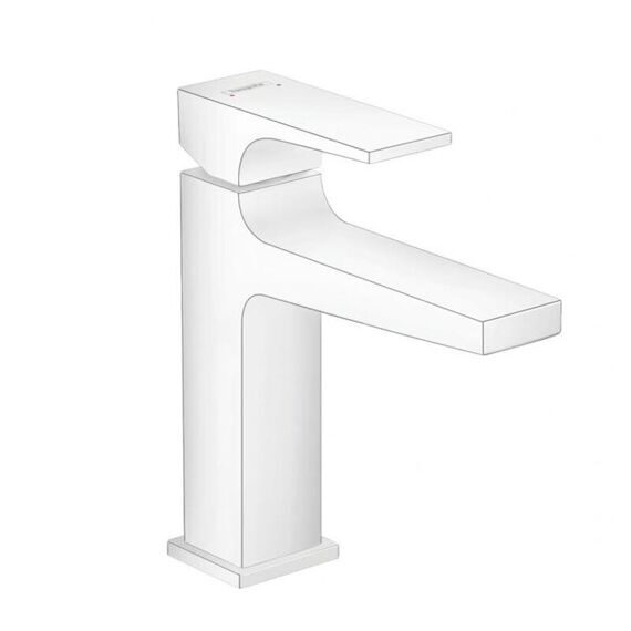 Смеситель для раковины Hansgrohe Metropol 32507700 белый