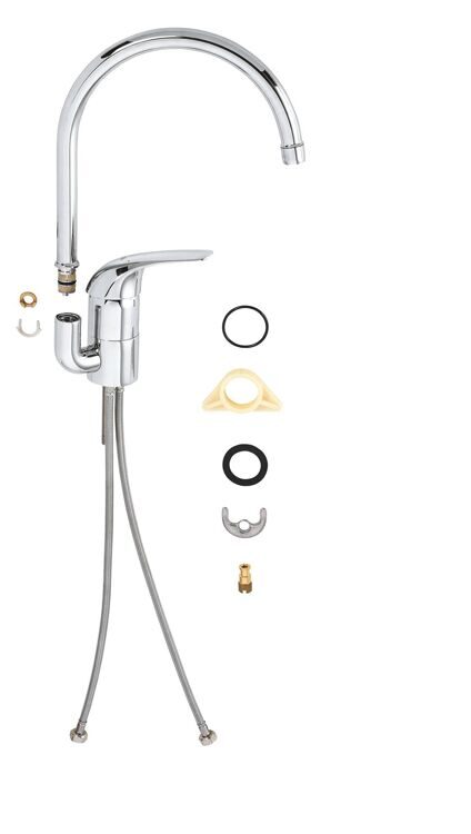 Смеситель для кухни Grohe EuroEco 32752000 хром